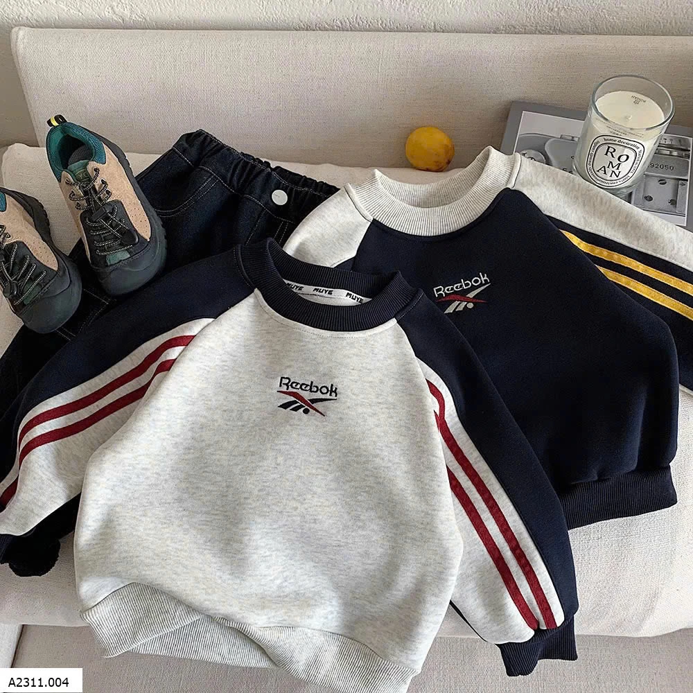 ÁO NỈ LÓT LÔNG CHỮ REEBOK NHÀ MUYE  Giá sỉ 150k