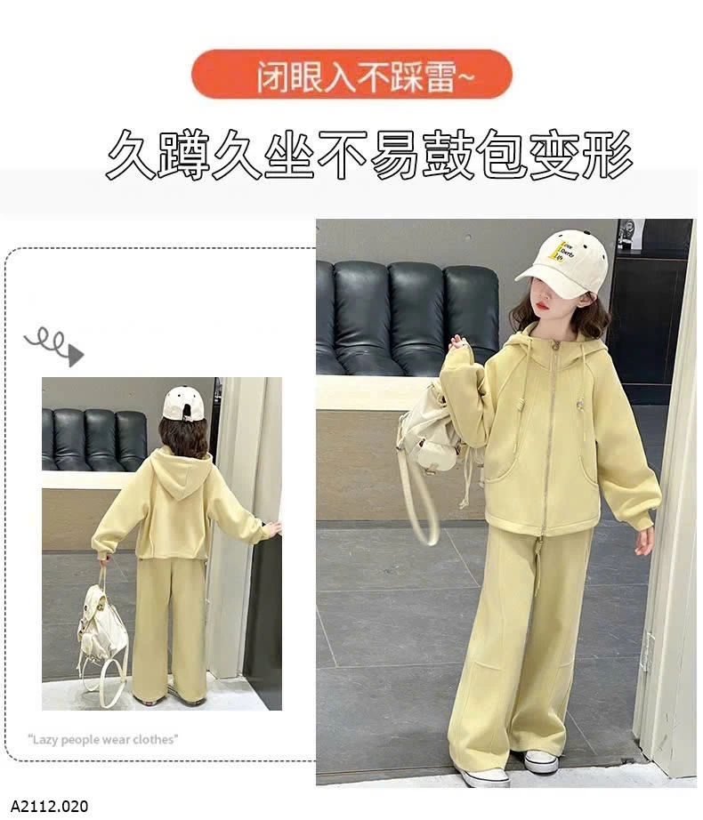 SET NỈ TRƠN KHÓA KÉO SIZE ĐẠI Giá sỉ 310ka