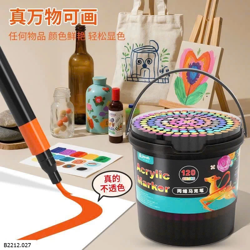 BỘ 120 MÀU ACRYLIC  Giá sỉ 113k/h