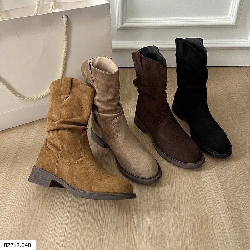 BOOT DA LỘN CỔ THẤP Giá sỉ 270ka
