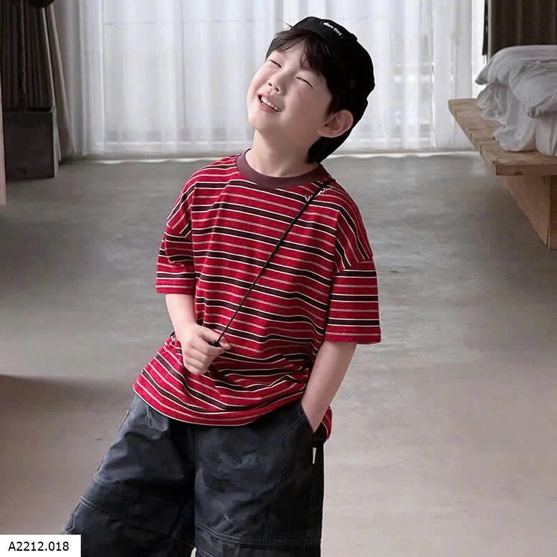 ÁO PHÔNG KẺ CHO BÉ Giá sỉ 158k