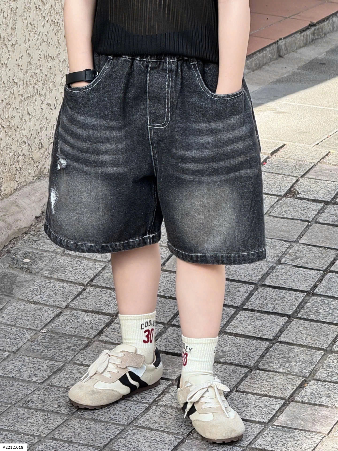 QUẦN SHORT JEAN CHO BÉ Giá sỉ 174k