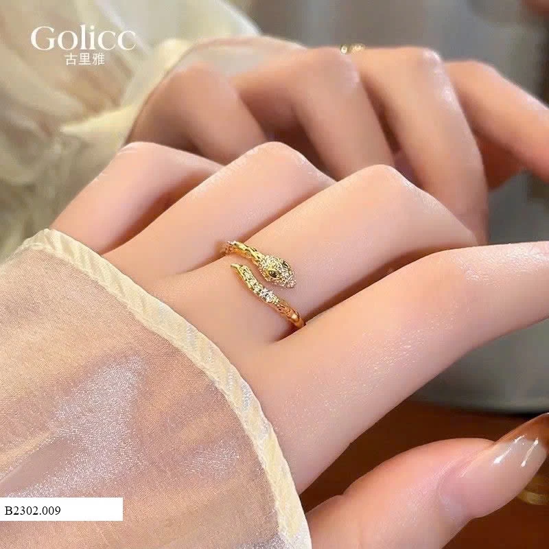  Nhẫn hãng GOLICC Sỉ 90k/ 1 chiếc