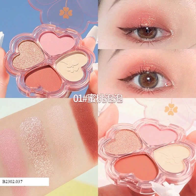 COMBO 3 HỘP PHẤN MẮT MÁ HILIGHT Clover Sỉ 50k/ 1 sét 3 hộp 