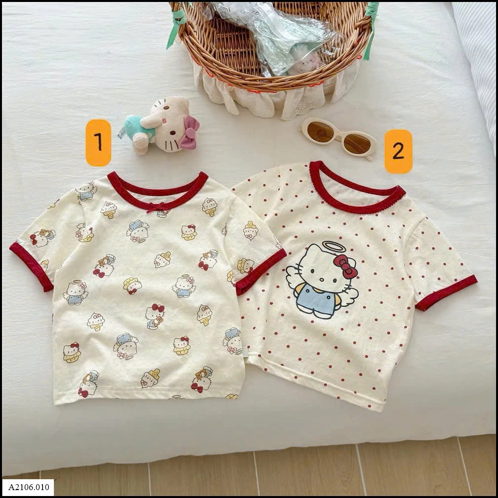 ÁO KITTY BÉ GÁI Sỉ giá 71K