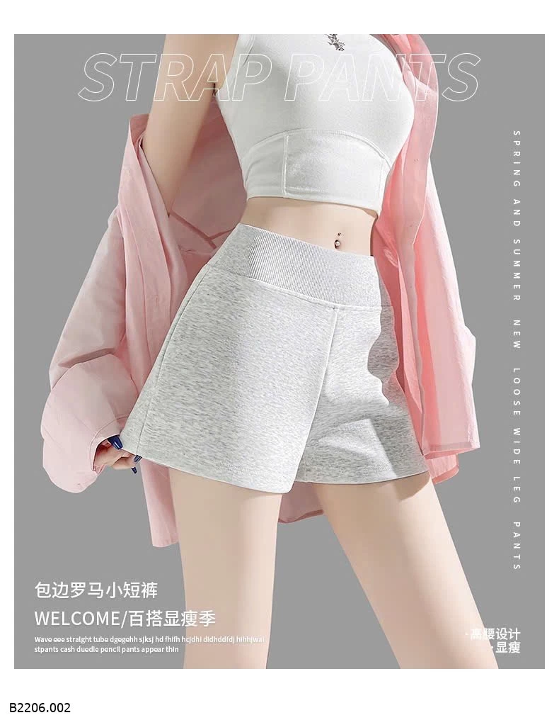 SHORT GEN BỤNG TRƠN MÀU Sỉ 64k