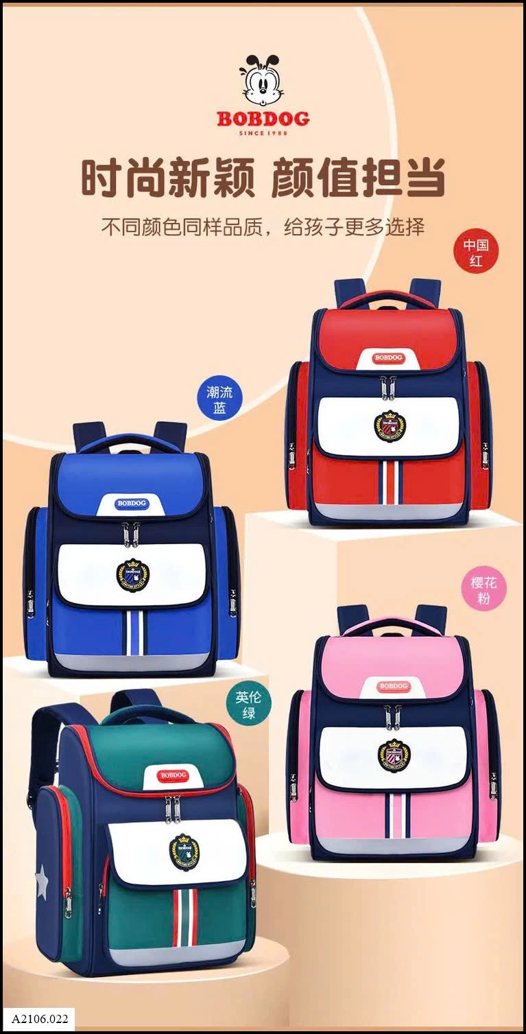 BALO HỌC SINH BOBDOG Sỉ giá sz nhỏ: 237k  sz to: 250k 