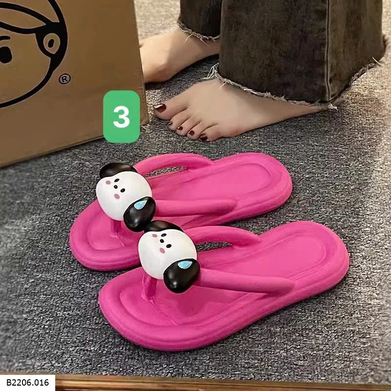 DÉP XỎ NGÓN ĐÍNH GẤU NỮ Sỉ 55k