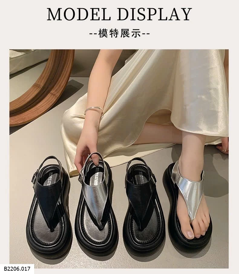 DÉP XỎ NGÓN ĐẾ DÀY LA MÃ Sỉ 171k