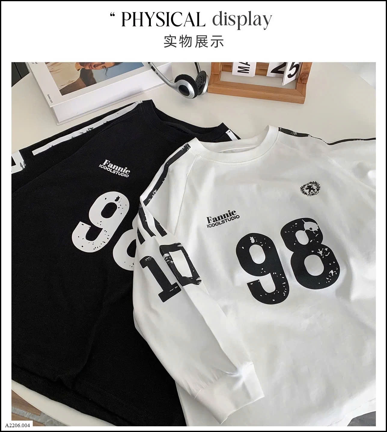 ÁO THUN DÀI TAY BÉ TRAI SỐ 98 Sỉ giá 121K
