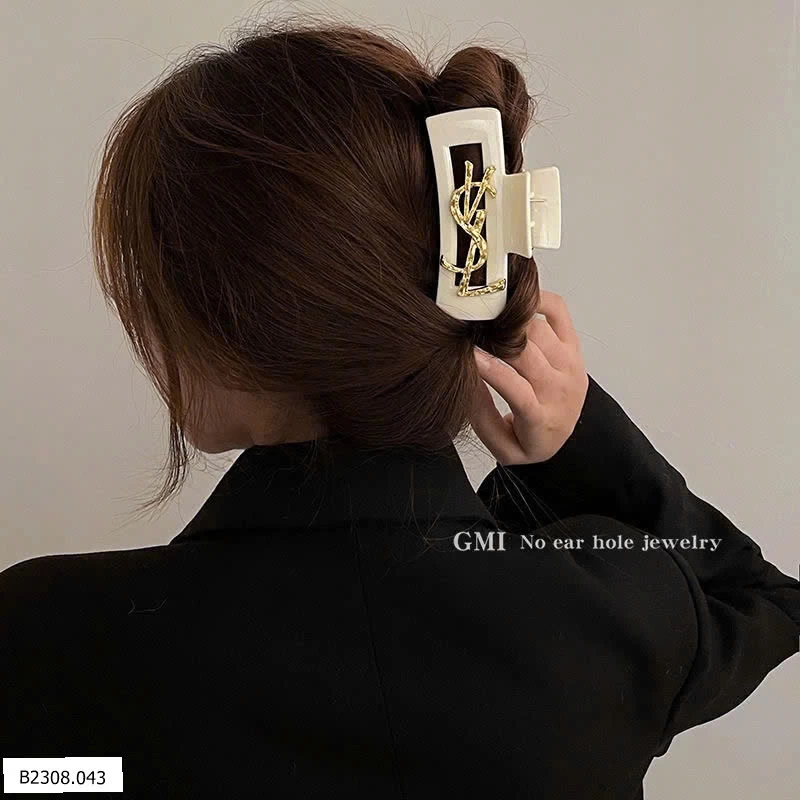 SET 2C KẸP TÓC YSL   Giá sỉ 30k. 1 set 2 chiếc mix màu 