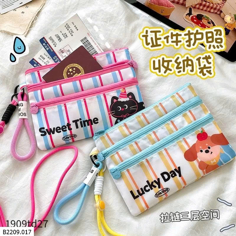 TÚI ĐỰNG HỘ CHIẾU VÀ THẺ    Giá sỉ 40k/c