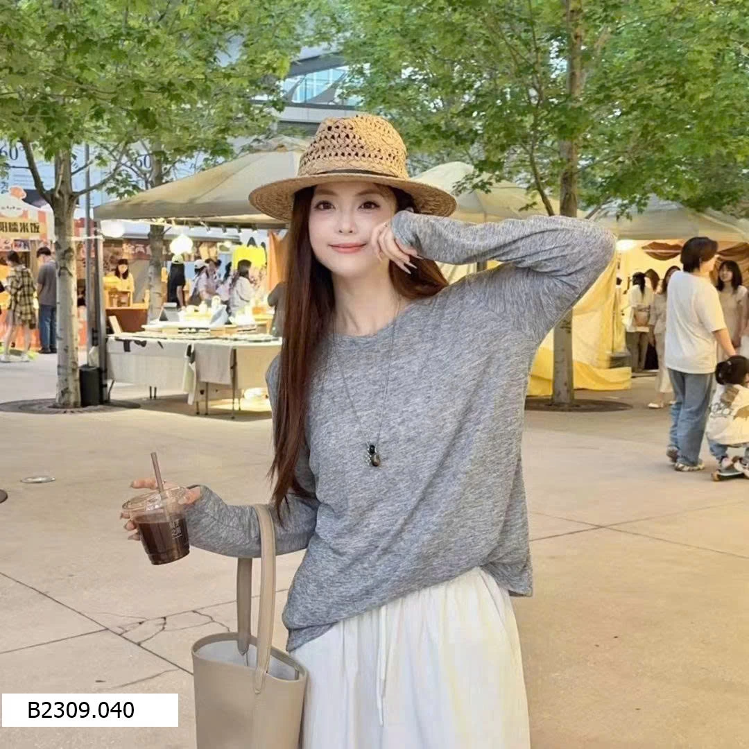 ÁO THUN DÀI TAY TENCEL CHỐNG NẮNG    Giá sỉ 94k