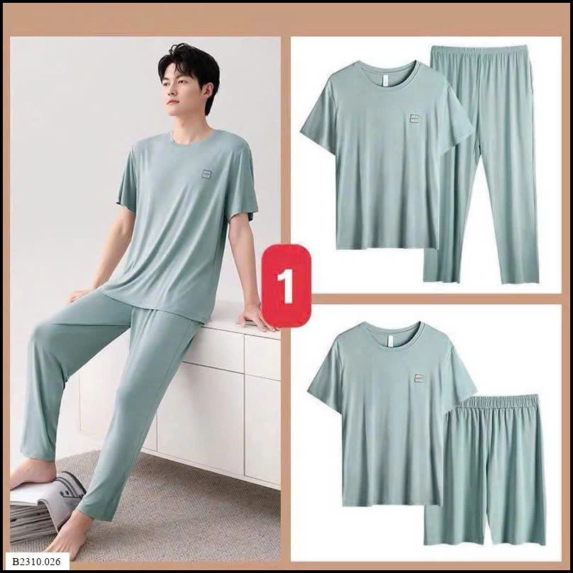 BỘ NGỦ 3 MÓN CHO NAM  Giá sỉ 210k