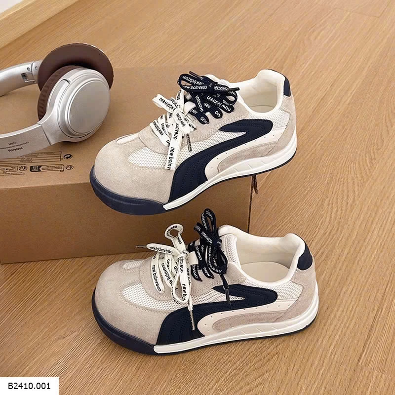 GIÀY THỂ THAO ĐẾ BÁNH MỲ PHỐI MÀU  Giá sỉ 155k