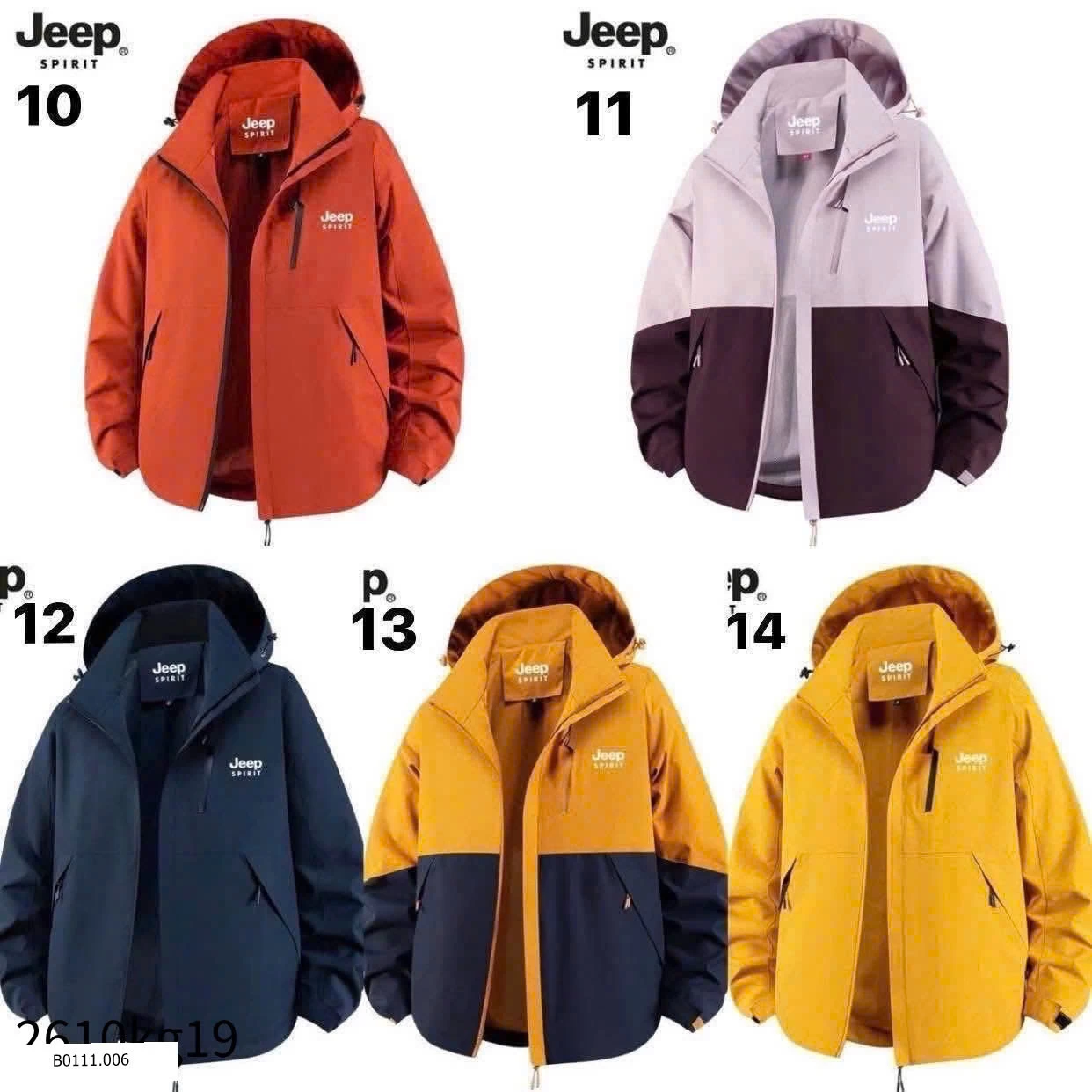 ÁOo khoác gió Jeep Giá sỉ 305k