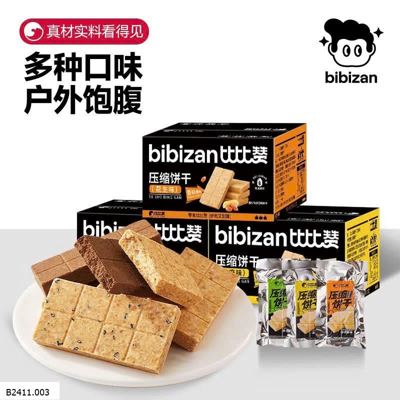 COMBO 3 THÙNG LƯƠNG KHÔ BIBIZAN Giá sỉ 130k