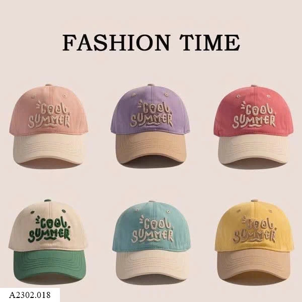 MŨ PASTEL THÊU COOL  Sỉ 65k