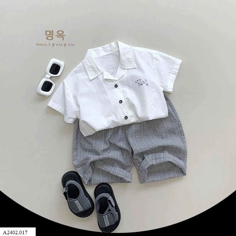 ÁO SƠ MI CỘC TAY BT Sỉ 115k