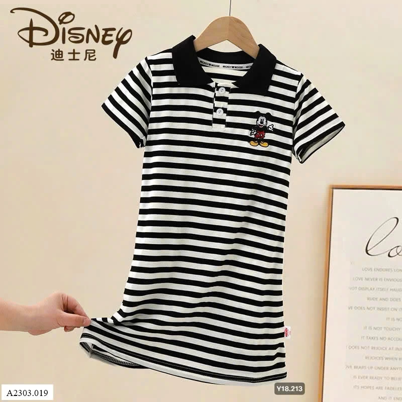 Váy polo Disney cho bé gái    Sỉ 96k
