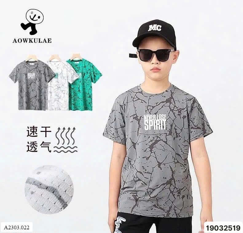 ÁO PHÔNG BÉ TRAI SIZE ĐẠI HÃNG AKL  Giá sỉ như sau: M1-9: 99K M10-12: 92K