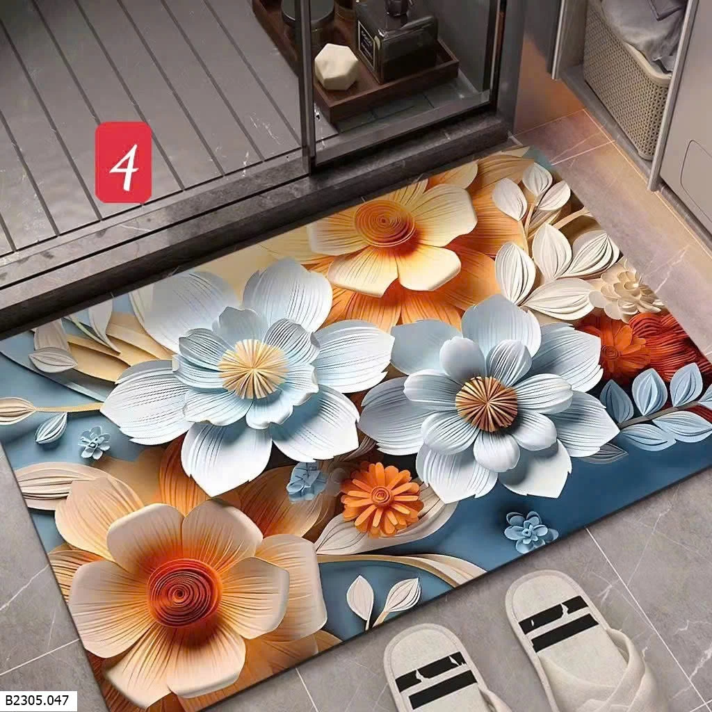  THẢM HOA 3D   Sỉ #38k/c ( 40*60)