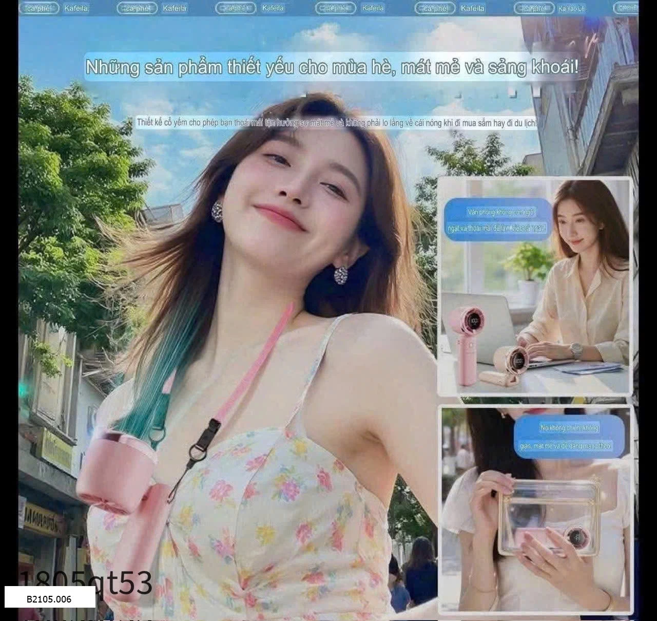 QUẠT CẦM TAY TÍCH ĐIỆN   Sỉ 120k