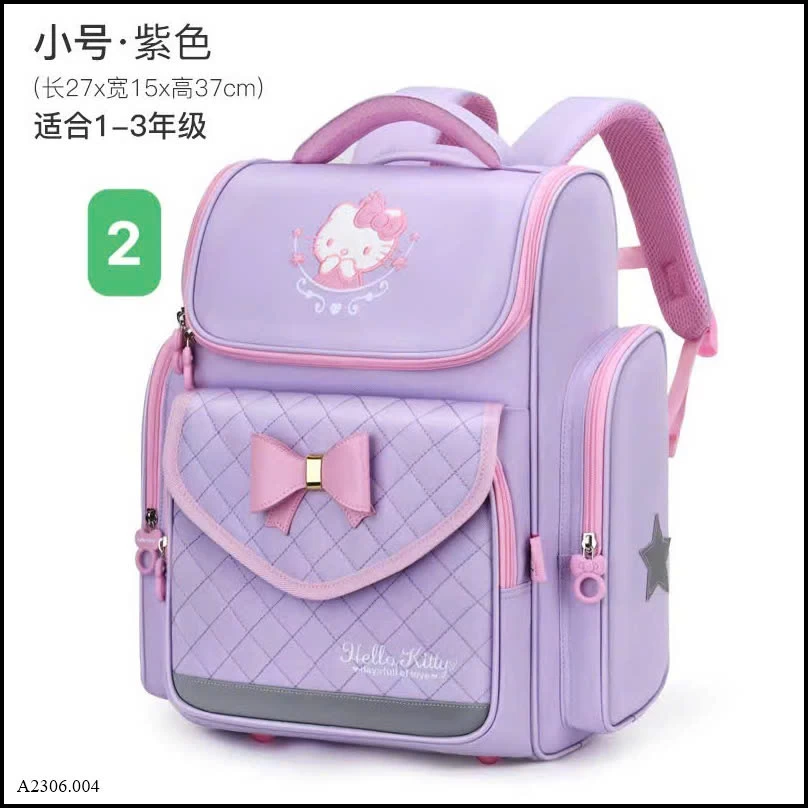 BALO HELLO KITTY TIỂU HỌC CHO BÉ Sỉ giá sz nhỏ: 292k  sz to: 323k 