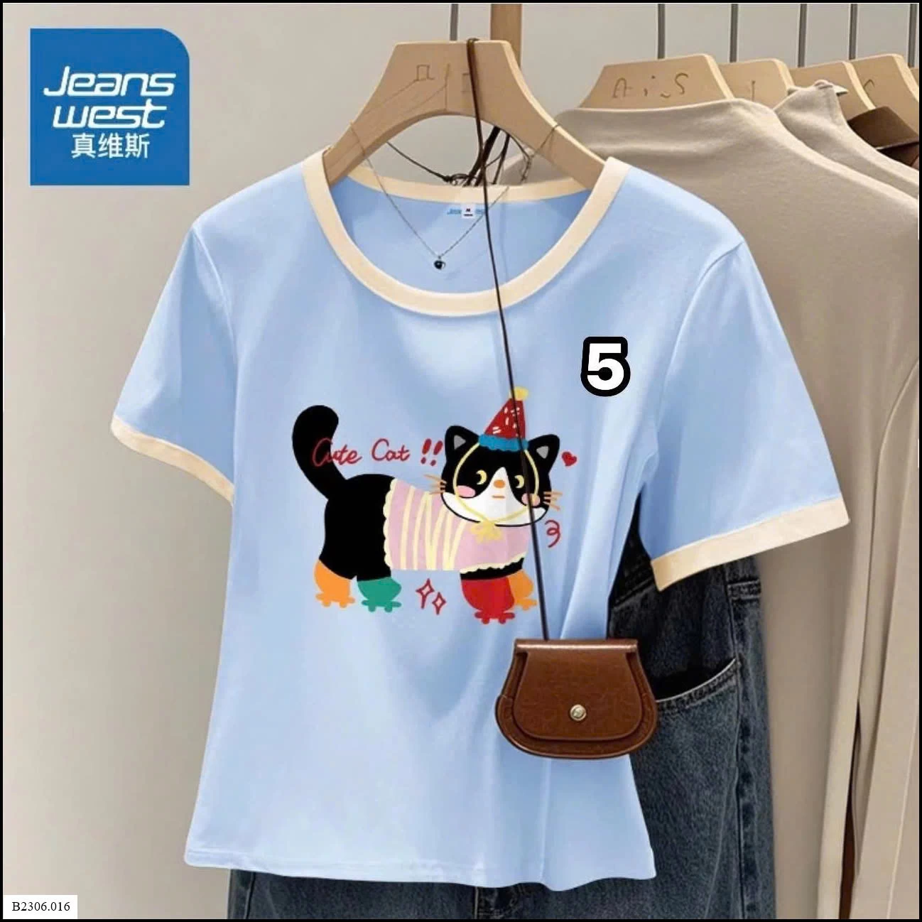 ÁO PHÔNG HÃNG JEANSWEST  Sỉ giá 124k