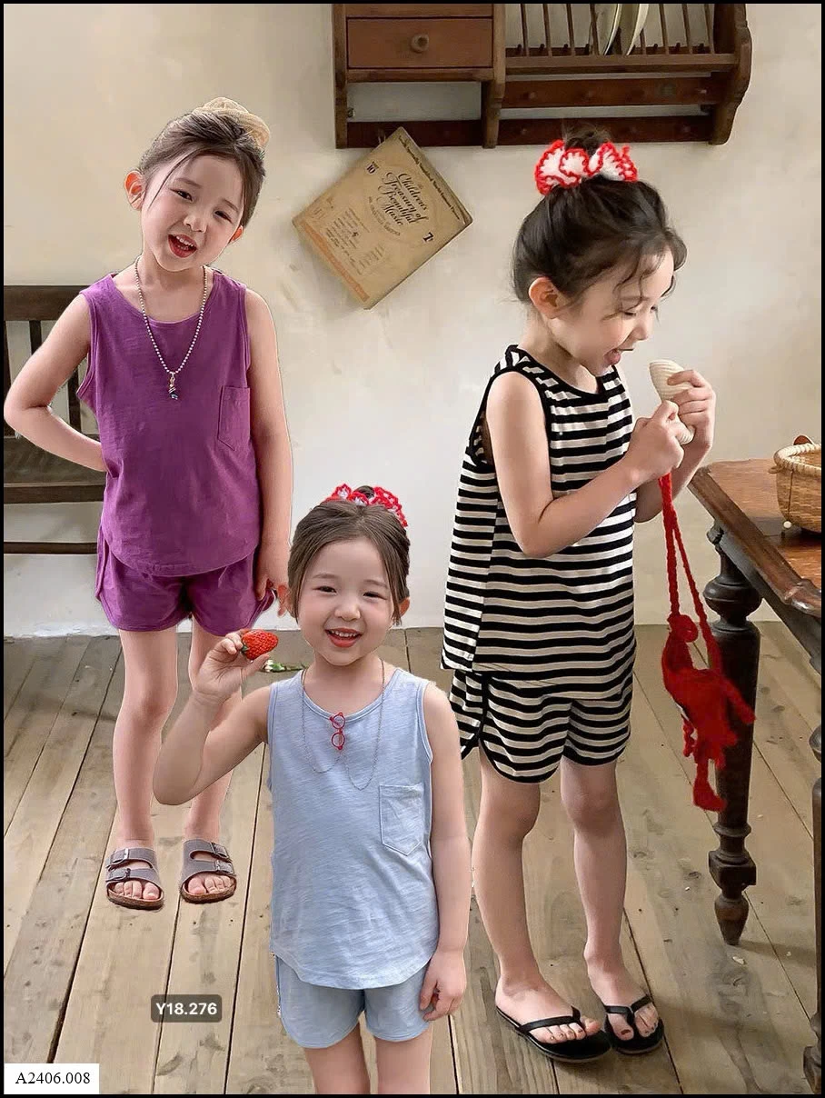 BỘ BA LỖ BÉ GÁI  Sỉ giá 105k