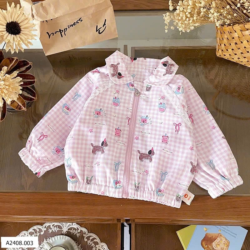 ÁO KHOÁC GIÓ KẺ BG    Giá sỉ 157k