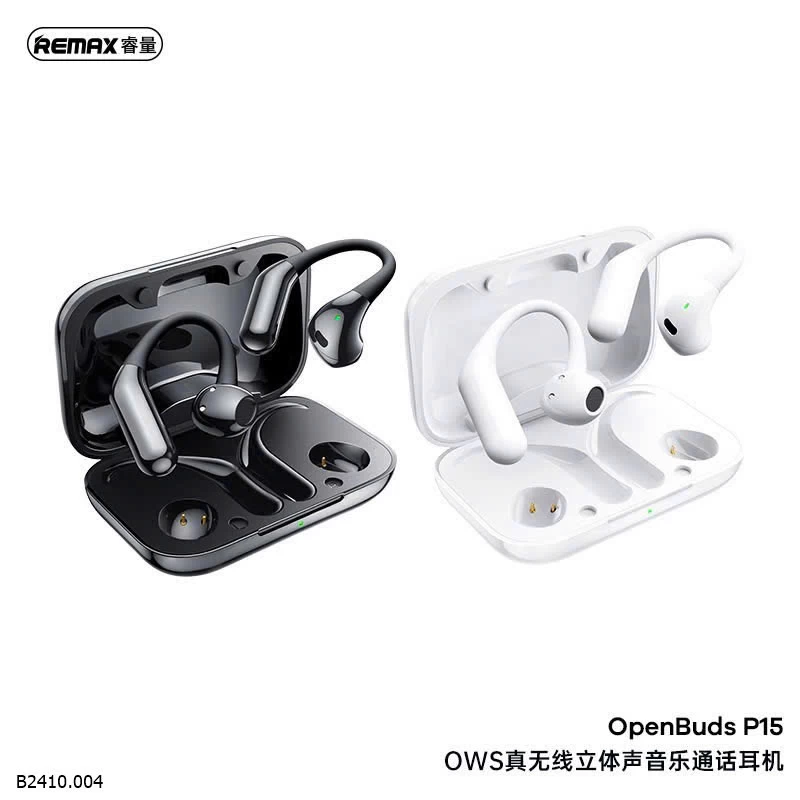 TAI NGHE KHÔNG DÂY REMAX OPENBUDS P15  Giá sỉ 212k