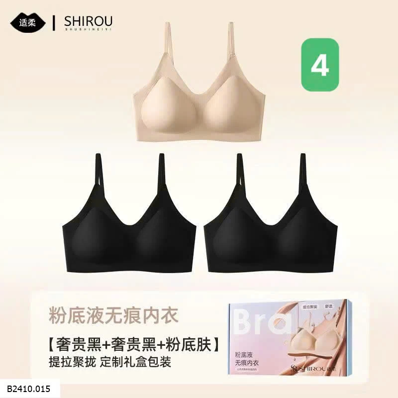 BOX 3 ÁO BRA SHIROU   Giá sỉ 57k/c sỉ từ 3c 