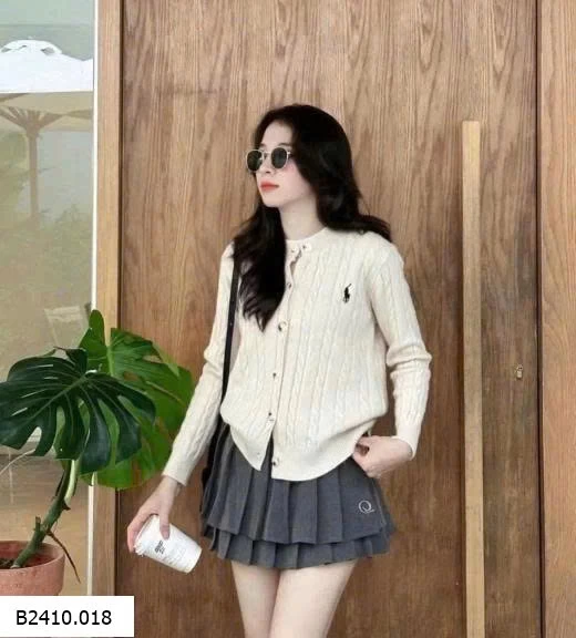 ÁO CARDIGAN LEN THÊU NGỰA   Giá sỉ 92k