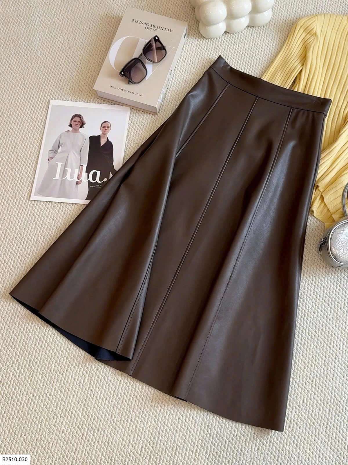 CHÂN VÁY DA HÃNG ANNA  Giá sỉ 188k