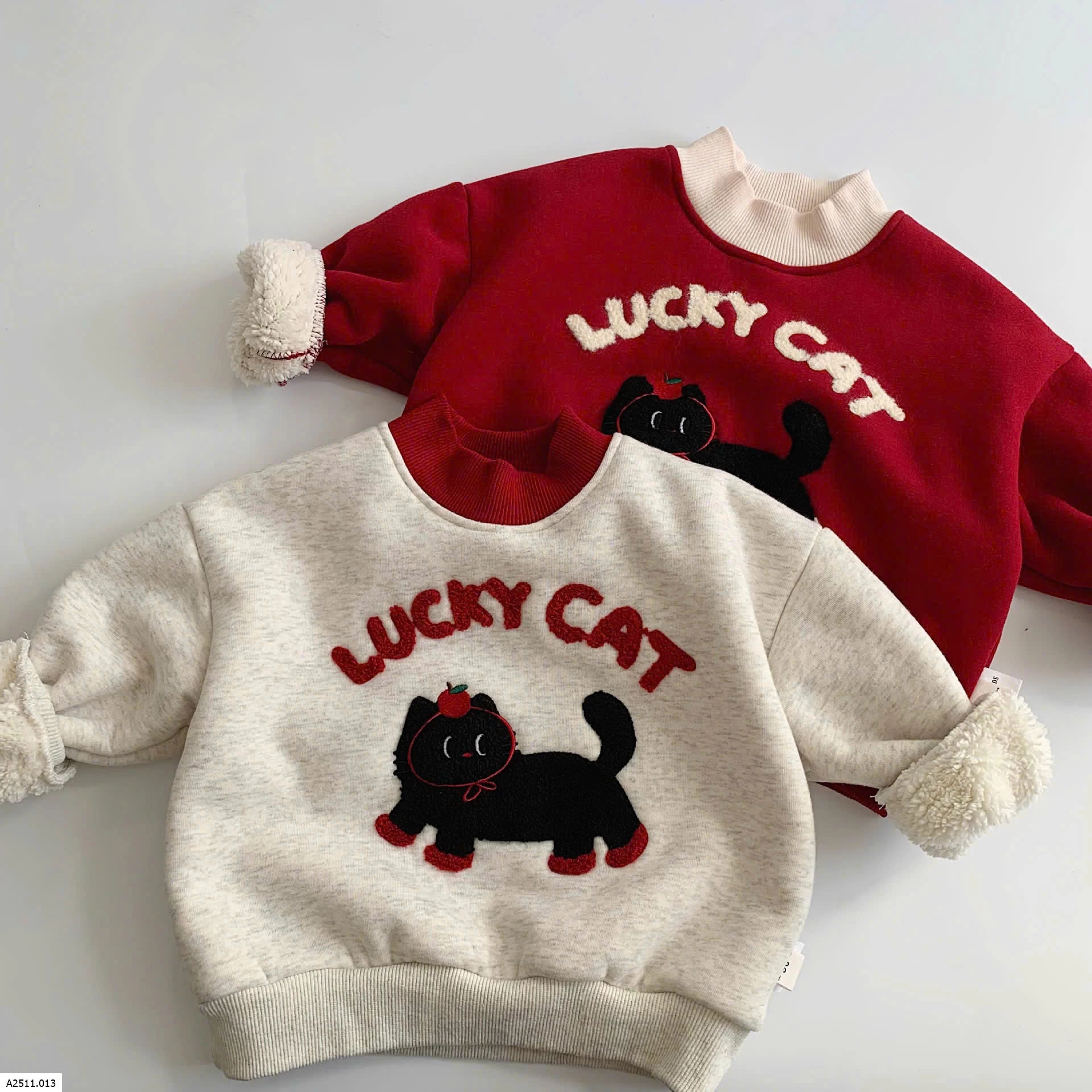 ÁO LUCKY CAT CHO BÉ  Giá sỉ 165k