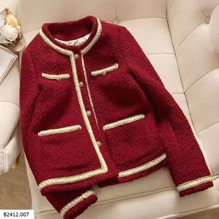 ÁO KHOÁC TWEED LÓT PHAO Giá sỉ 270k