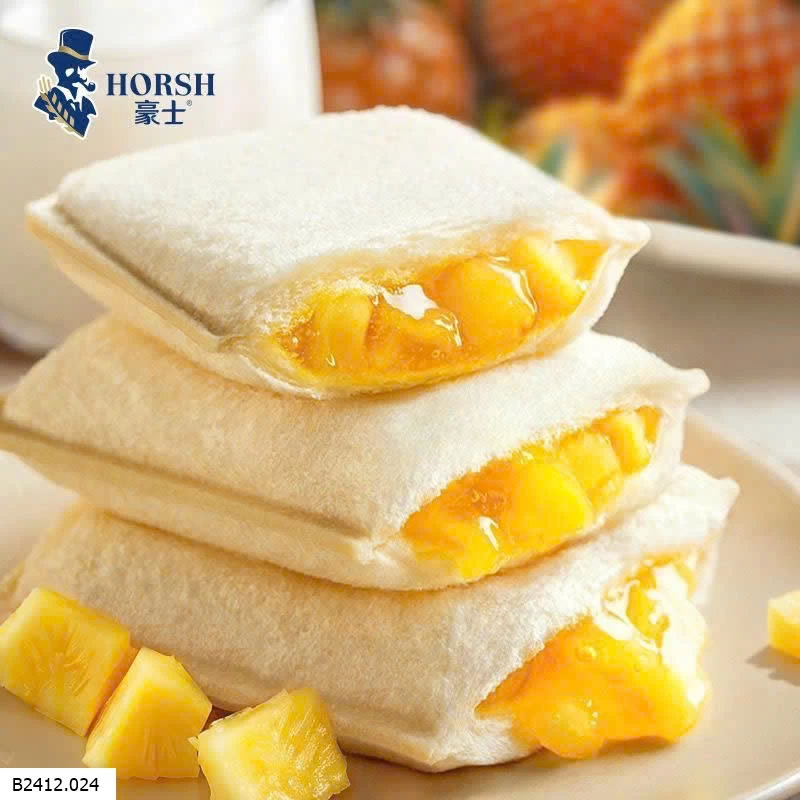 BÁNH SỮA CHUA VỊ DỨA HÃNG HORSH Giá sỉ 125k/ thùng