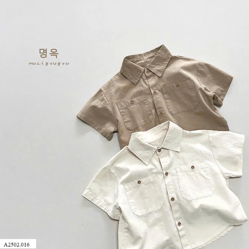 ÁO SƠ MI CỘC TAY BT   Sỉ 137k