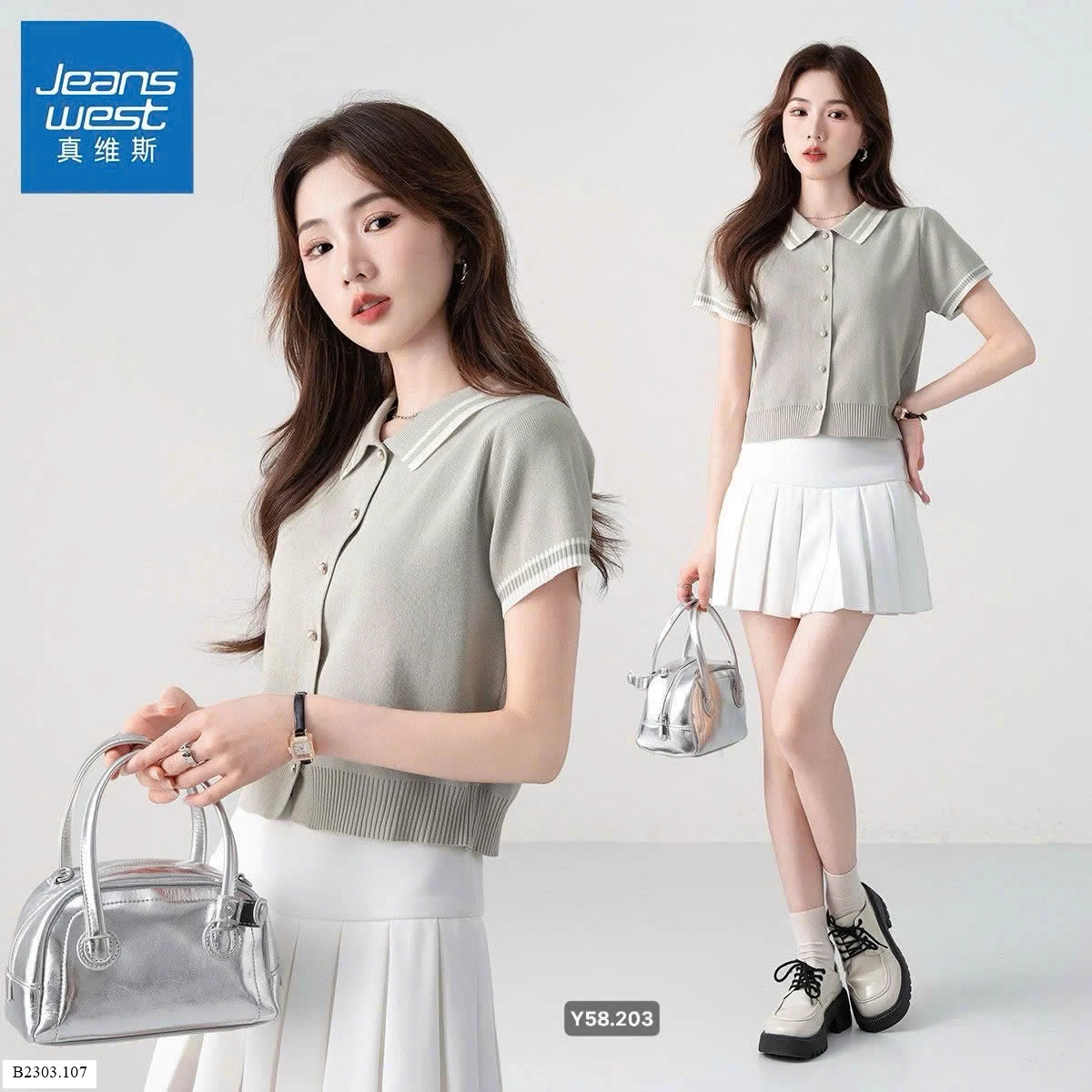Áo polo nữ  #JEANWEST    Sỉ 285k