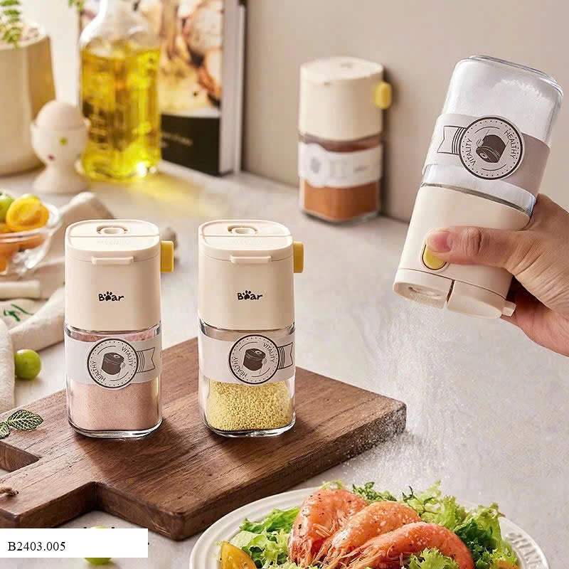 Hộp đựng gia vị đa năng Bear   Sỉ 230k/ 1 sét 3 chiếc