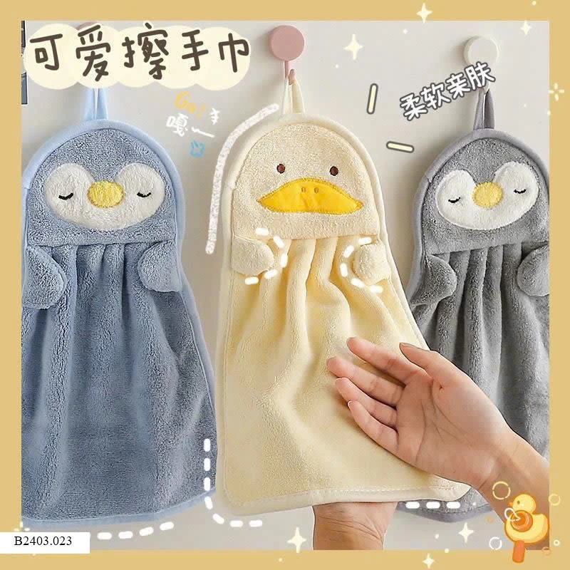 SET 3 KHĂN LAU TAY DỄ THƯƠNG   Sỉ  39k/1 set 3 chiếc mix màu 
