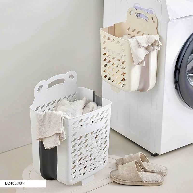GIỎ ĐỰNG ĐỒ GIẶT BẨN GẤP GỌN   Giá sỉ như sau: Size nhỏ : 65k Size to : 107k