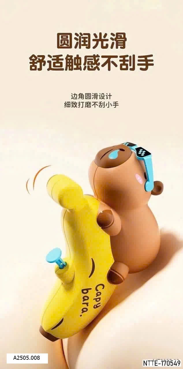 SÚNG BẮN NƯỚC CAPYBARA  Sỉ 60k/1 set 2 chiếc 