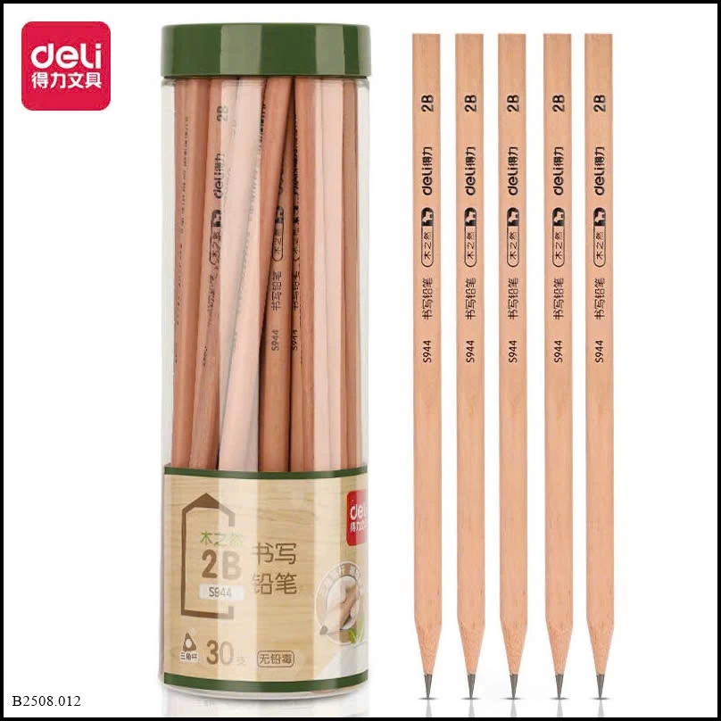 HỘP 30C BÚT CHÌ DELI    Giá sỉ 49k