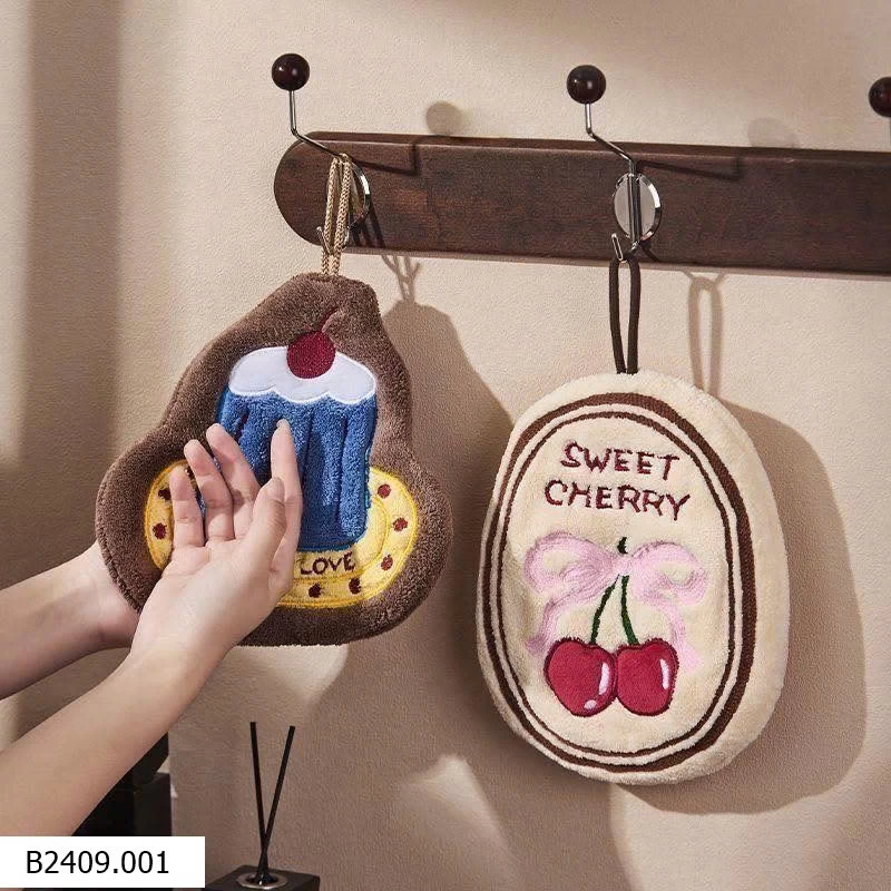 SET 2 KHĂN LAU DỄ THƯƠNG Giá sỉ 45k/1 set 2c mix mẫu