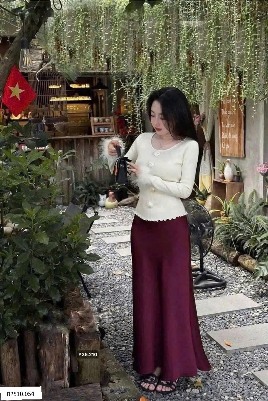 CHÂN VÁY LỤA  Giá sỉ 155k