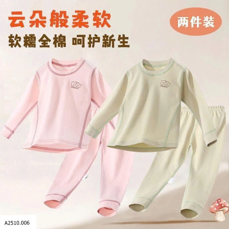BỘ ĐỒ THU ĐÔNG CHO BÉ   Giá sỉ 104k