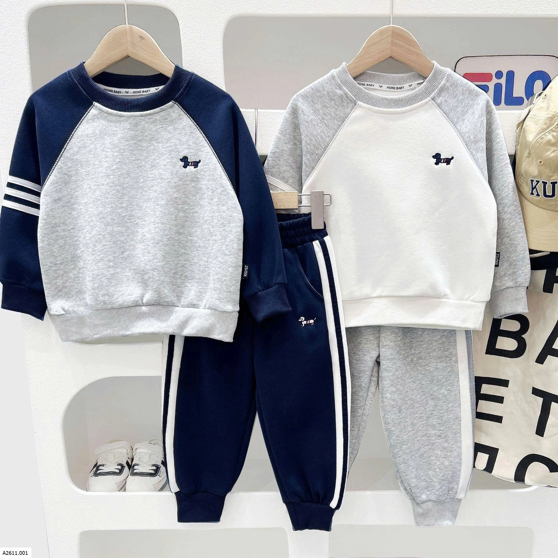 BỘ NỈ BÉ TRAI HÃNG KACADY NEW 2025 Giá sỉ 185k