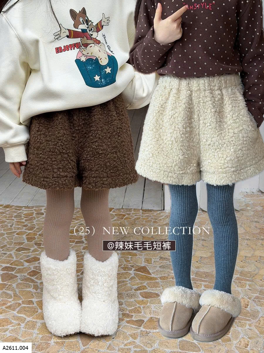 QUẦN SOOC LÔNG CỪU AMBB    Giá sỉ sz 90-150: 155k sz 160: 172k sz 170: 185k